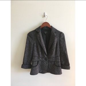 F21 Gray Tweed Blazer